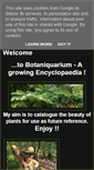 Mobile Screenshot of botaniquarium.eu